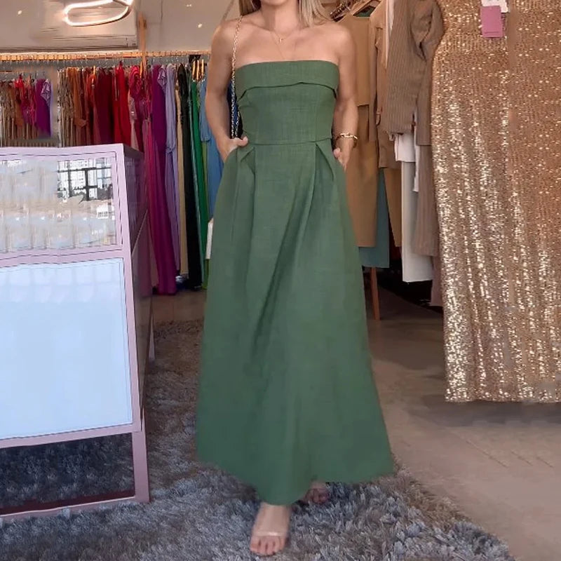 Vestido Verde Imperiale