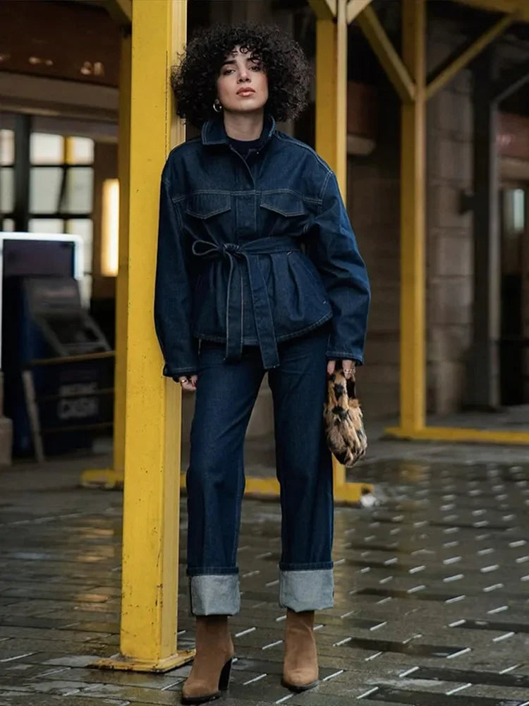 Conjunto Denim Queen