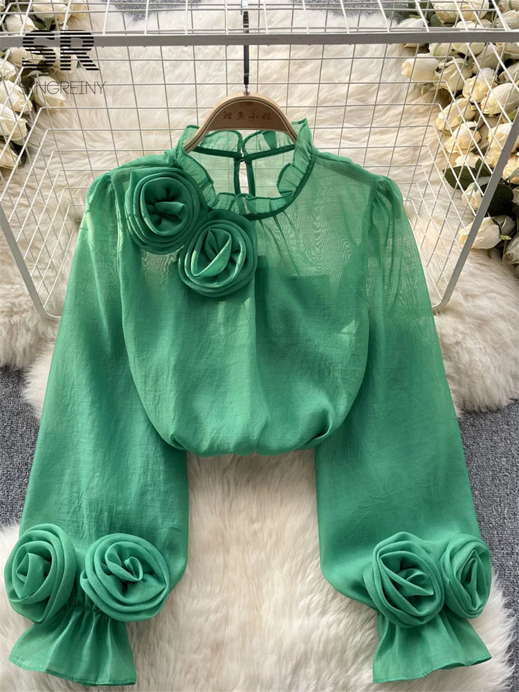 Camisa Jardin Élégance