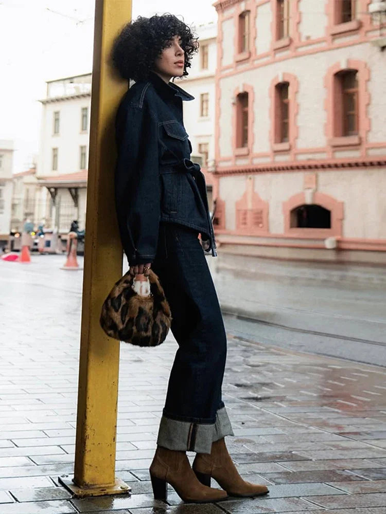 Conjunto Denim Queen