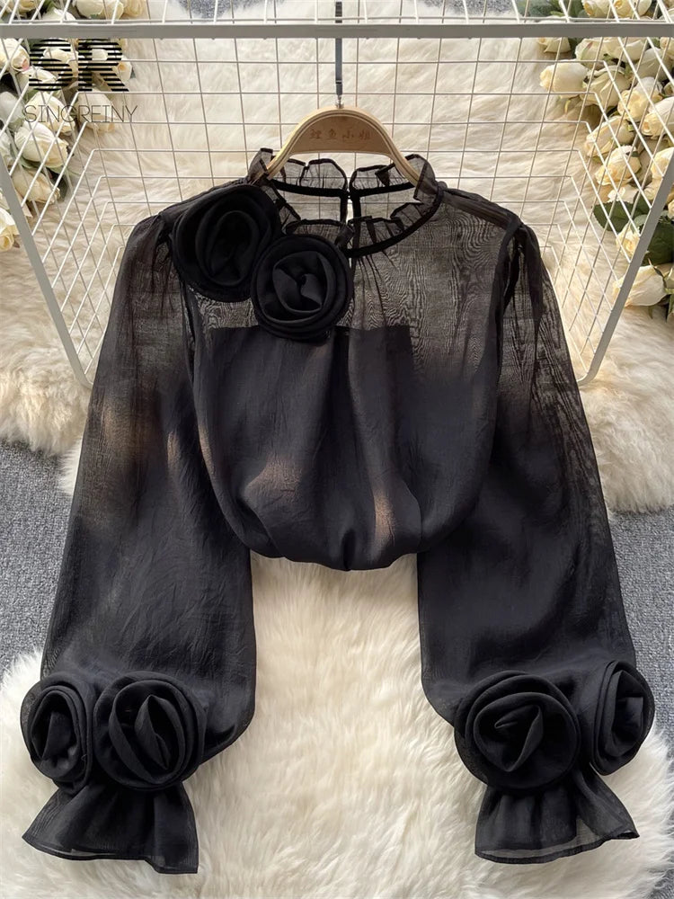 Camisa Jardin Élégance