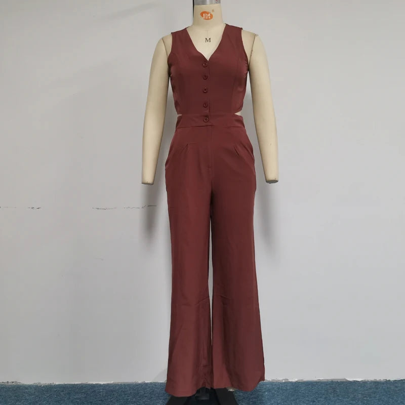 Conjunto Brun Élégant