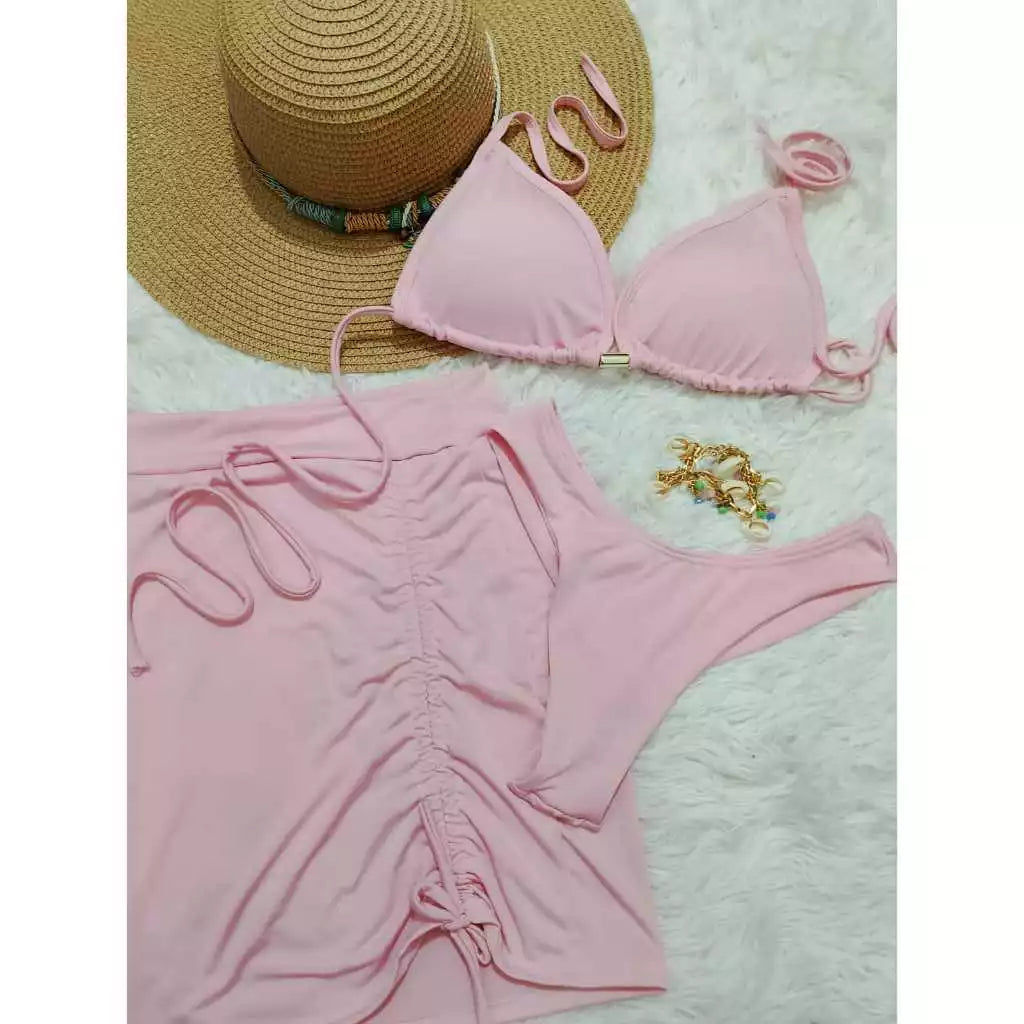Biquini 3 Peças com Saia Aurora