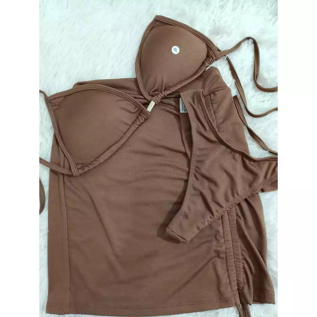 Biquini 3 Peças com Saia Aurora