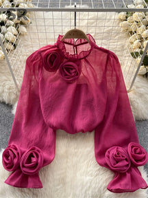 Camisa Jardin Élégance