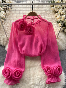 Camisa Jardin Élégance