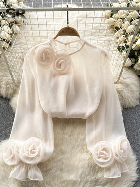 Camisa Jardin Élégance