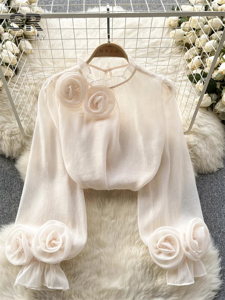 Camisa Jardin Élégance